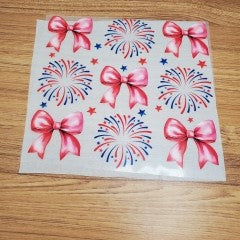 4th of July Bow