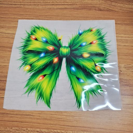 Grinch Christmas Bow