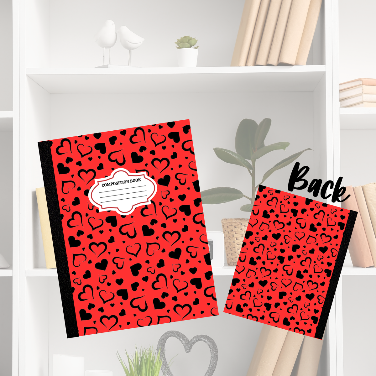 Heart Composition Notebook