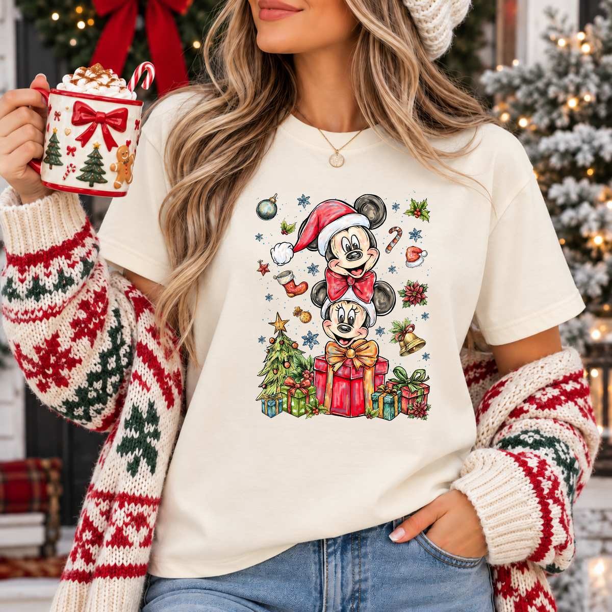 Christmas mickey